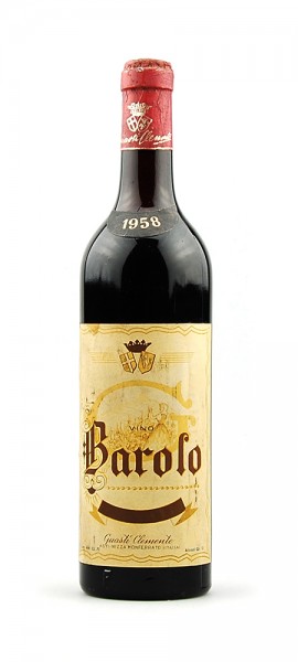 Wein 1958 Barolo Guasti Clemente