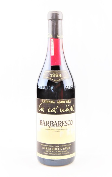 Wein 1984 Barbaresco La Ca Nova Rocca - TIPP!