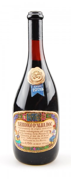 Wein 1978 Nebbiolo d Alba Corte Manolo