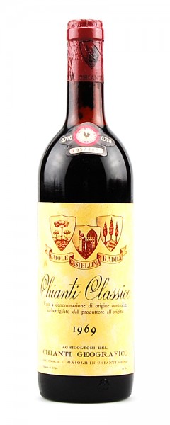 Wein 1969 Chianti Classico Geografico