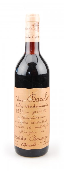Wein 1971 Barolo Eraldo Borgogno
