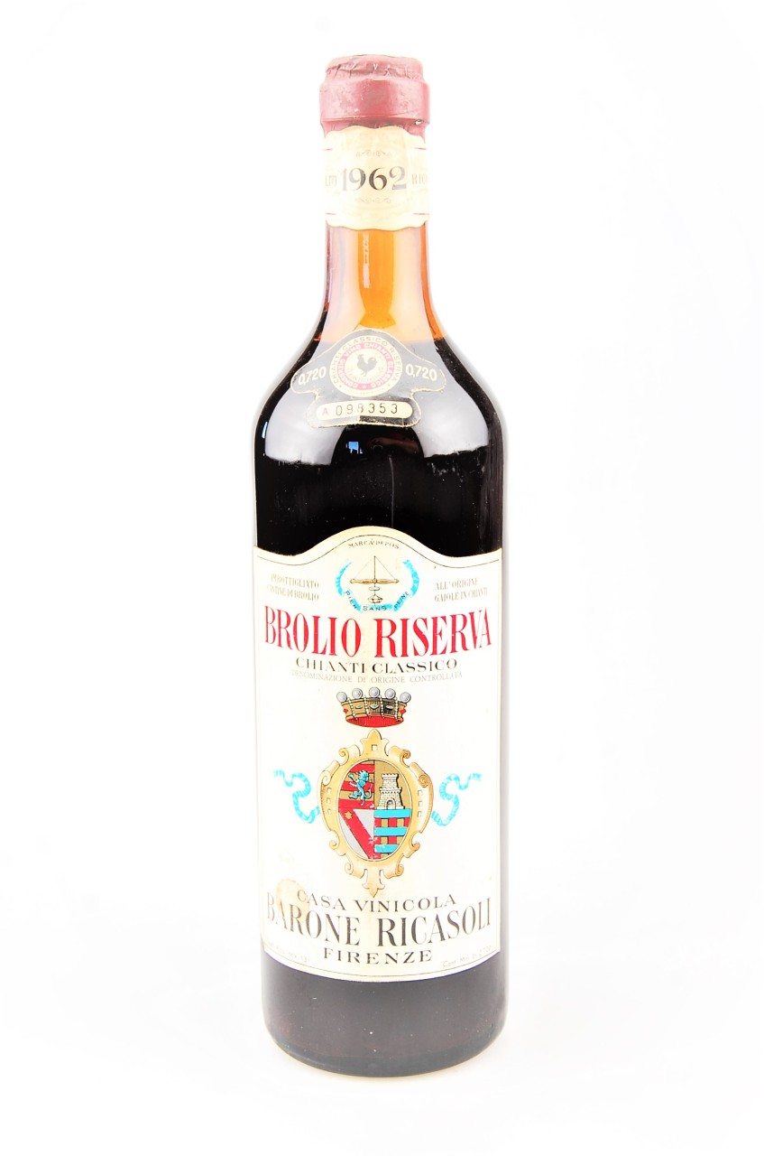 Wein 1962 Chianti Classico Brolio Riserva Barone Ricasoli