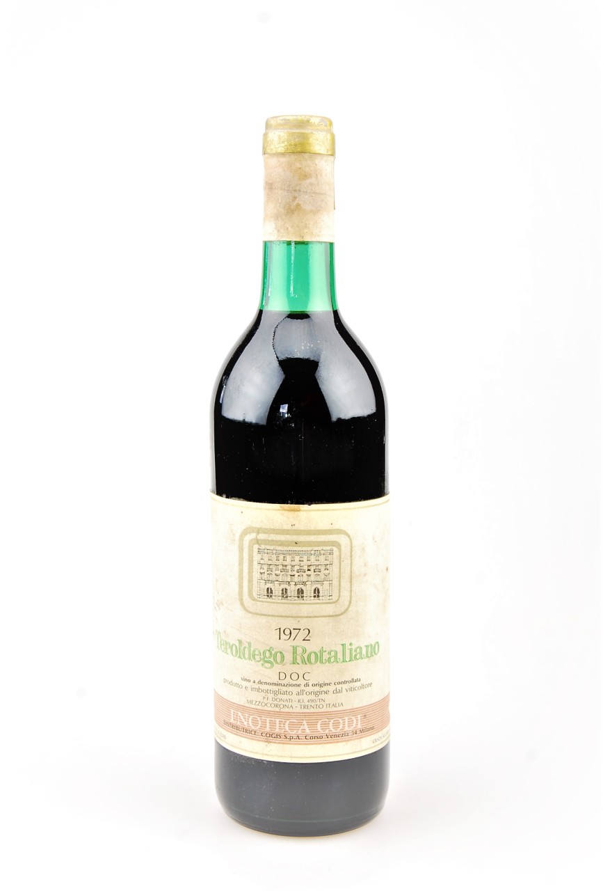 Wein 1972 Teroldego Rotaliano Donati