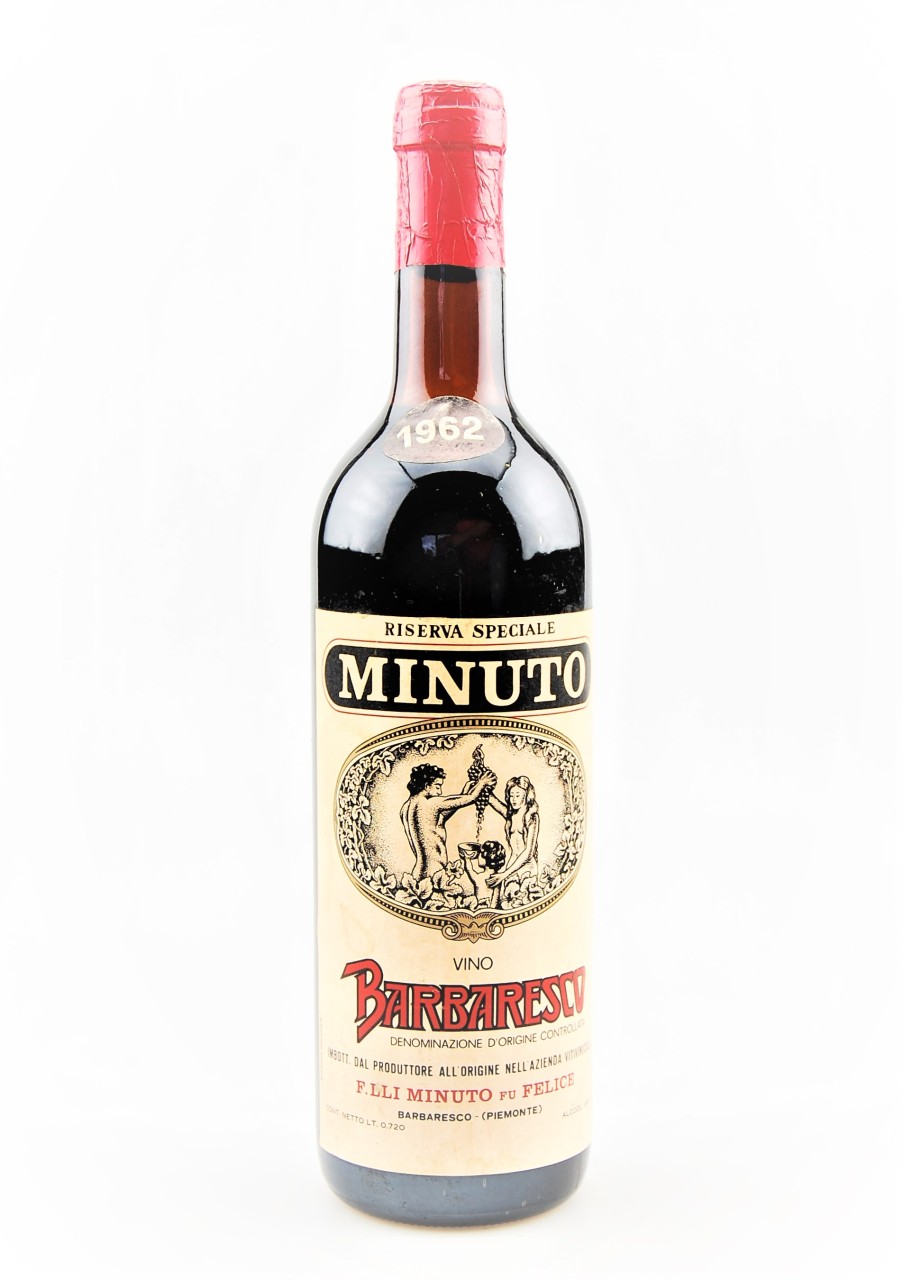 Wein 1962 Barbaresco Riserva Speciale Minuto