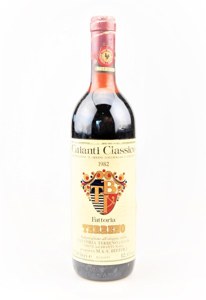 Wein 1982 Chianti Classico Fattoria Terreno