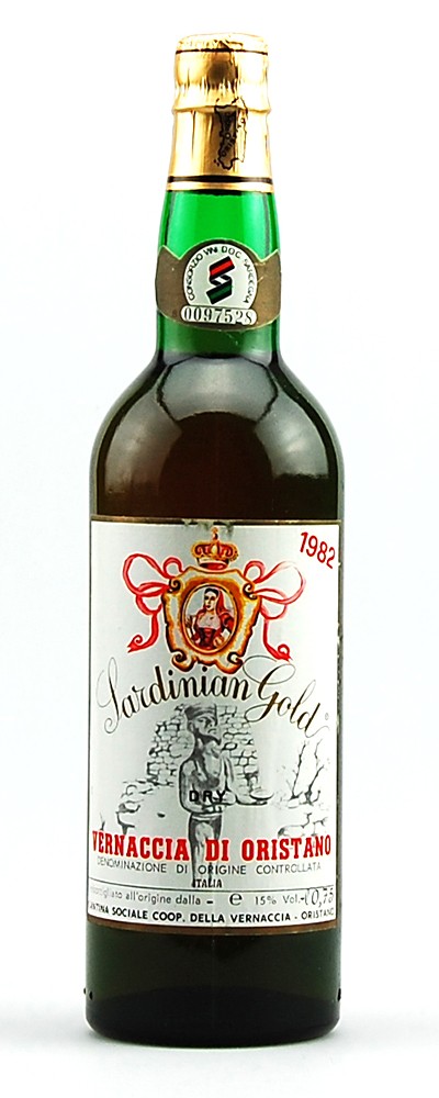 Wein 1982 Vernaccia di Oristano Sardinian Gold