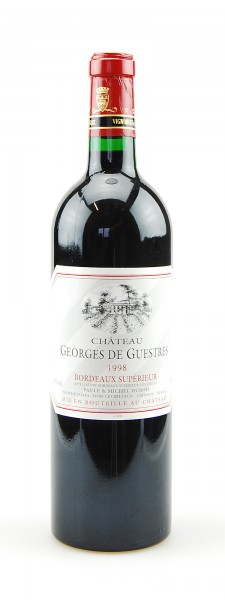 Wein 1998 Chateau La Ganne Georges de Guestres