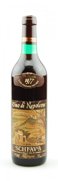 Wein 1977 Schiava Vino di Napoleon Azienda Rossi