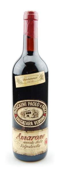 Wein 1970 Amarone della Valpolicella Boscaini