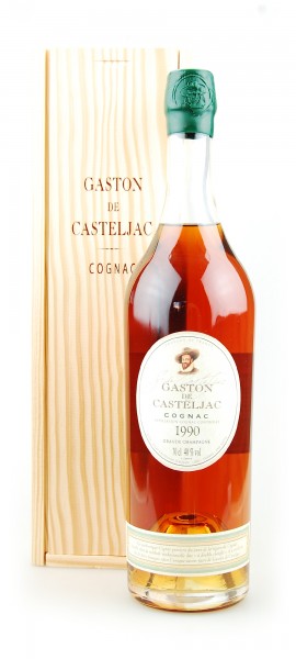 Cognac 1990 Gaston de Casteljac Grande Champagne