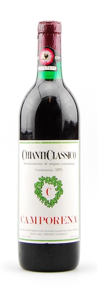 Wein 1970 Chianti Classico Camporena