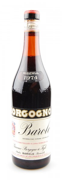 Wein 1974 Barolo Riserva Giacomo Borgogno