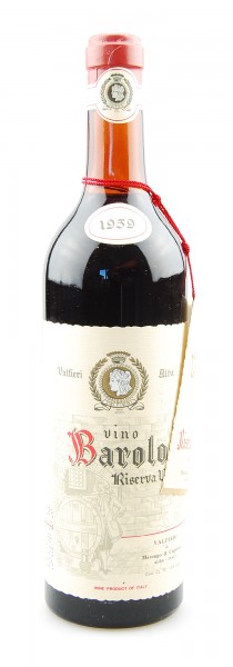 Wein 1959 Barolo Riserva Valfieri