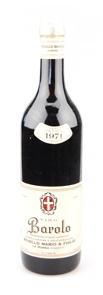 Wein 1971 Barolo Fratelli Revello