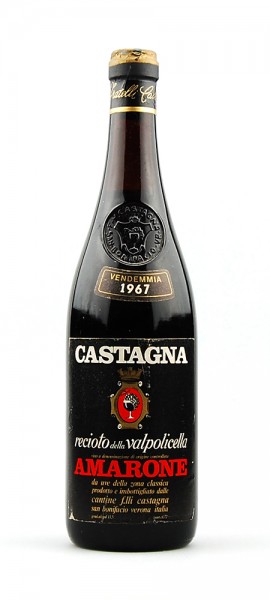 Wein 1967 Amarone Recioto della Valpolicella Castagna