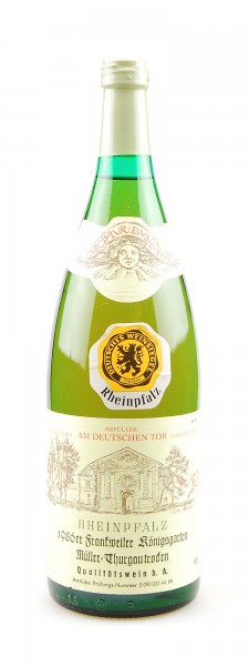 Wein 1986 Frankweiler Königsgarten Müller-Thurgau