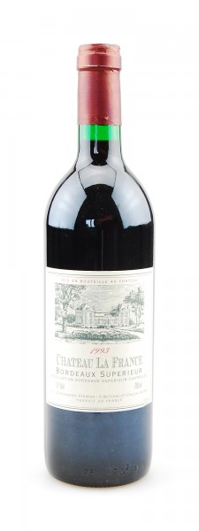 Wein 1993 Chateau La France Bordeaux Superieur
