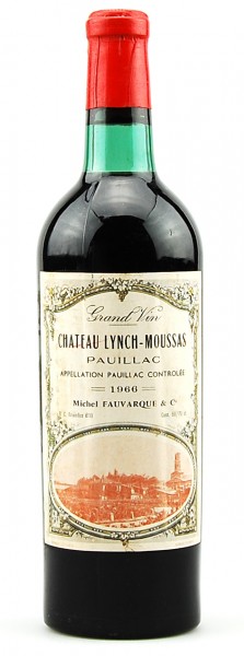 Wein 1966 Chateau Lynch-Moussas 5eme Grand Cru Classe