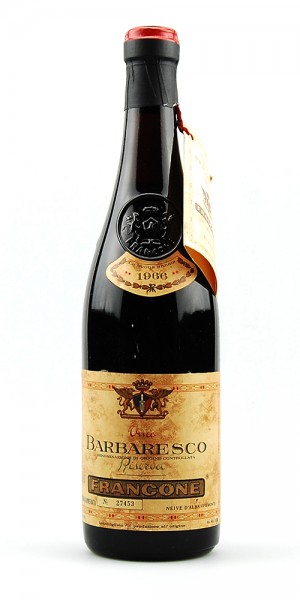 Wein 1966 Barbaresco Francone Riserva Numerata