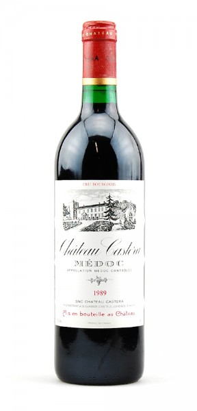 Wein 1989 Chateau Castera Cru Bourgeois Superieur