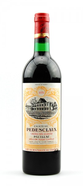 Wein 1976 Chateau Pedesclaux 5eme Grand Cru Classe