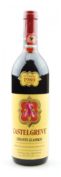Wein 1980 Chianti Classico Castelgreve