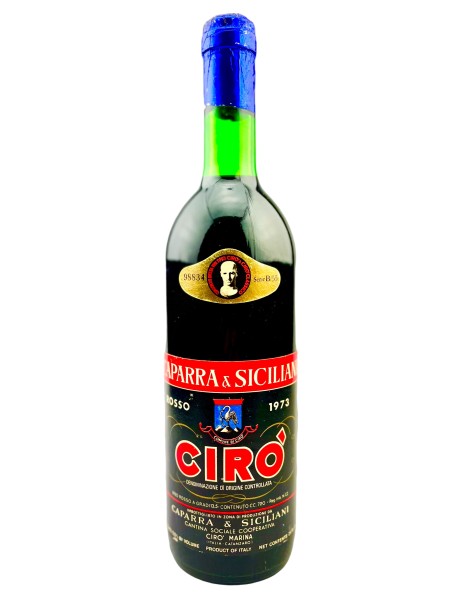 Wein 1973 Ciro Rosso Classico Caparra & Siciliani