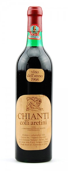 Wein 1968 Chianti Colli Aretini Valdarno