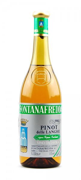 Wein 1981 Pinot delle Langhe Fontanafredda